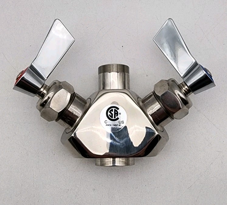 Fisher Cleveland Double Pantry Control Valve Dual Control Valve Faucet 63592 New