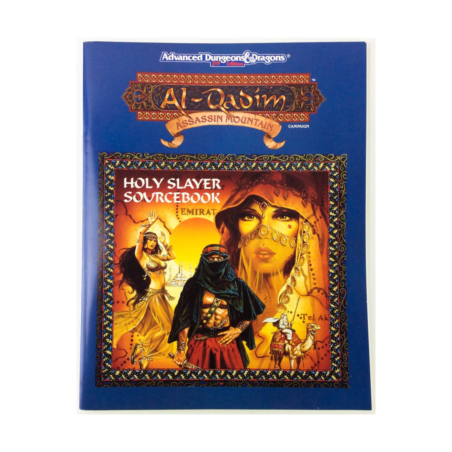 TSR Al-Qadim Assassin Mountain - Holy Slayer Sourcebook Only VG+