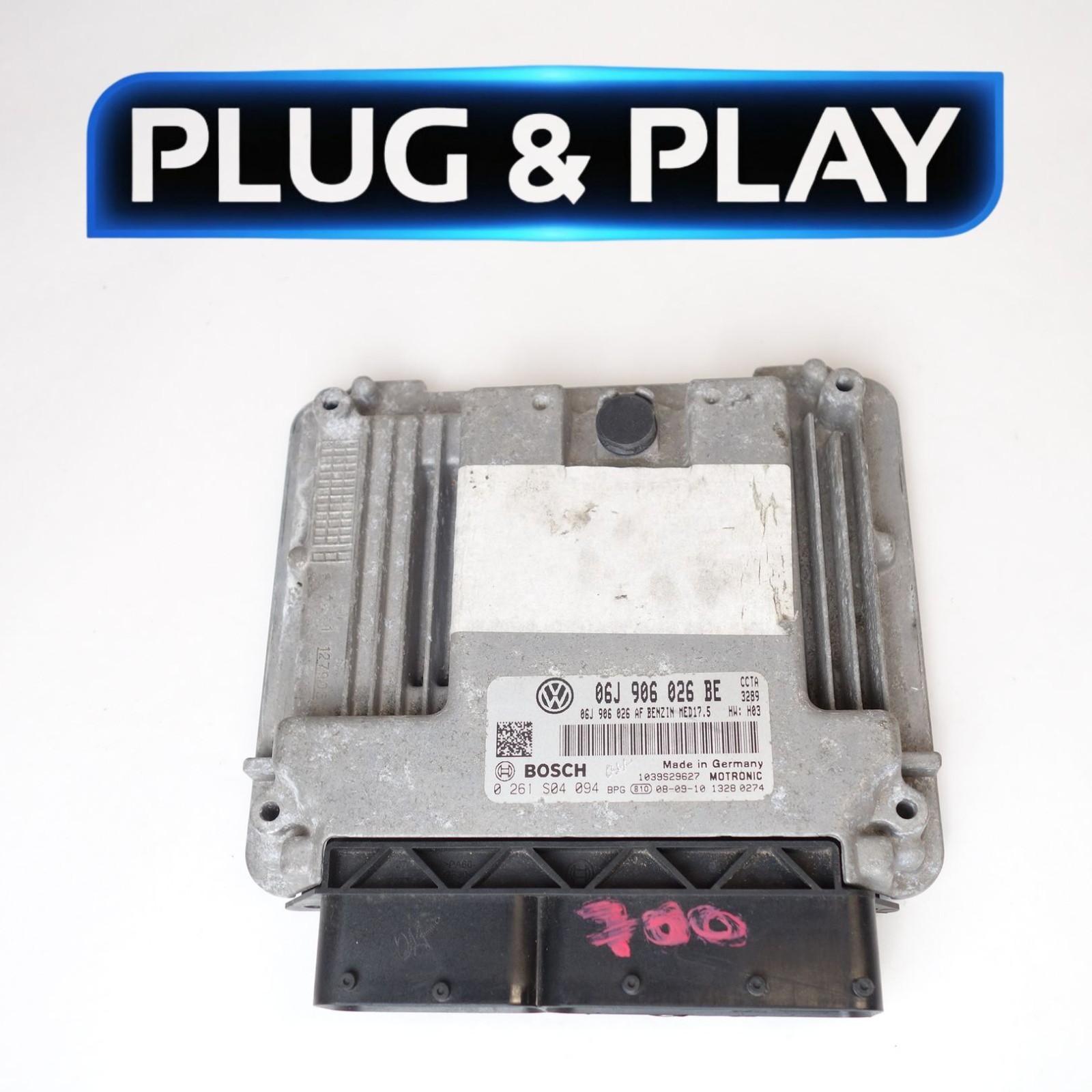 06J906026BE Volkswagen Tiguan Eos 2010-2013 2.0T Engine Computer Plug N Go