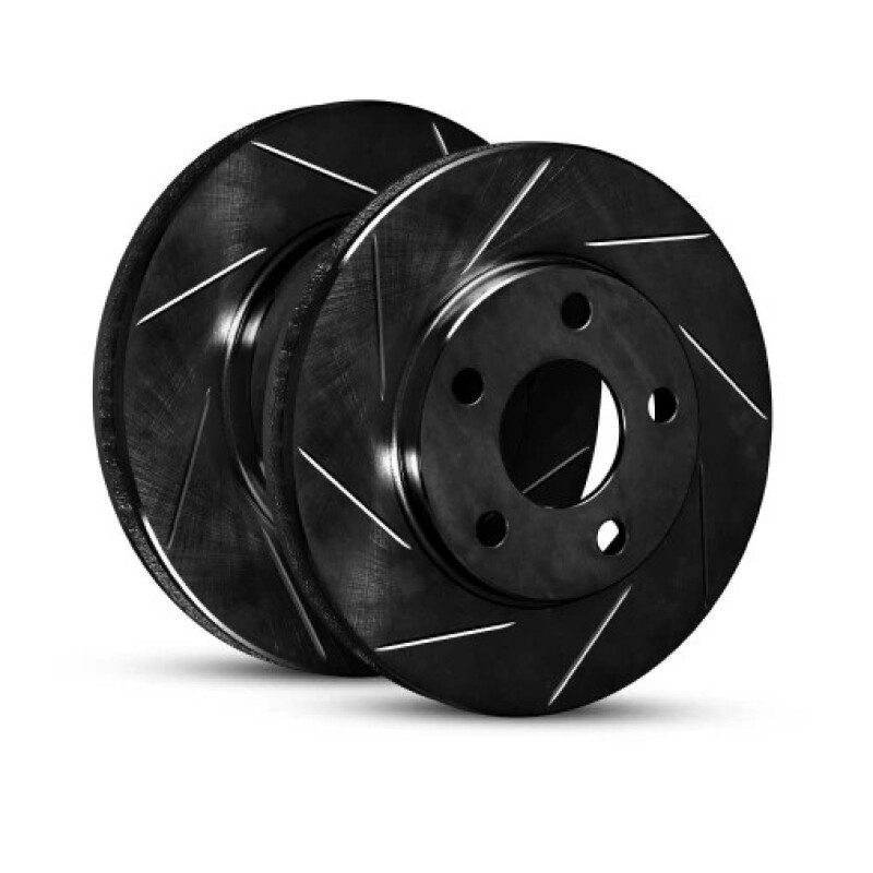 R1 Concepts 613-73065L Slotted Black Front Left Rotor for 2009–2012 Audi Q5 B8 R1 Concepts 613-73065L Slotted Black Front Left Rotor for 2009–2012 Audi Q5 B8