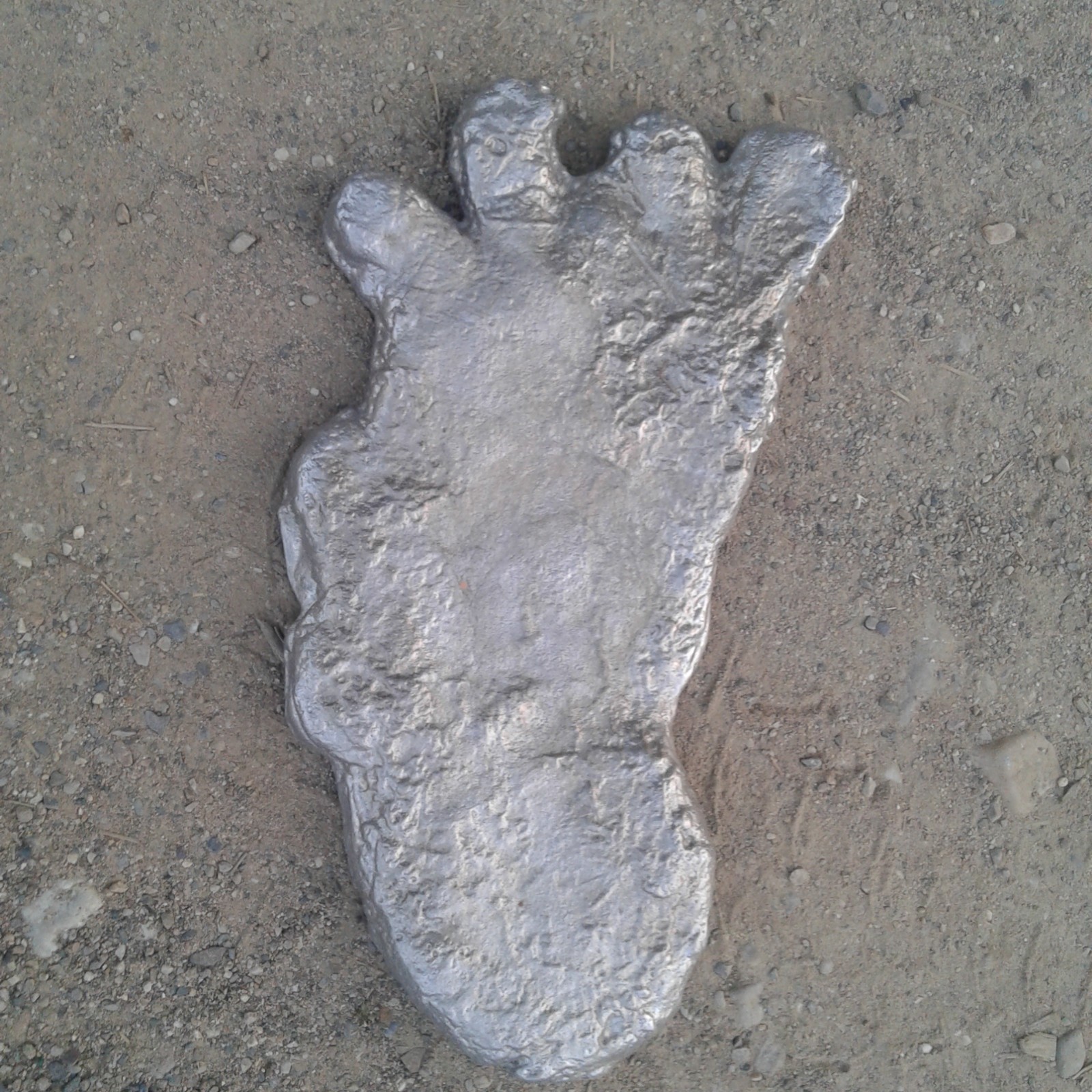Aluminum  Bigfoot Sasquatch  Casting  