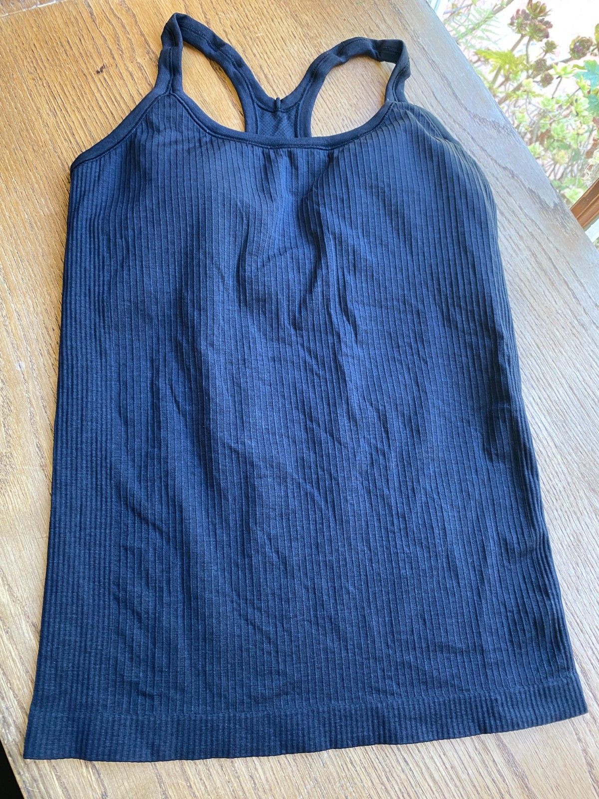 LuluLemon 8 Ebb To Street Ribbed Tank Top Black LuluLemon 8 Ebb To Street Ribbed Tank Top Black