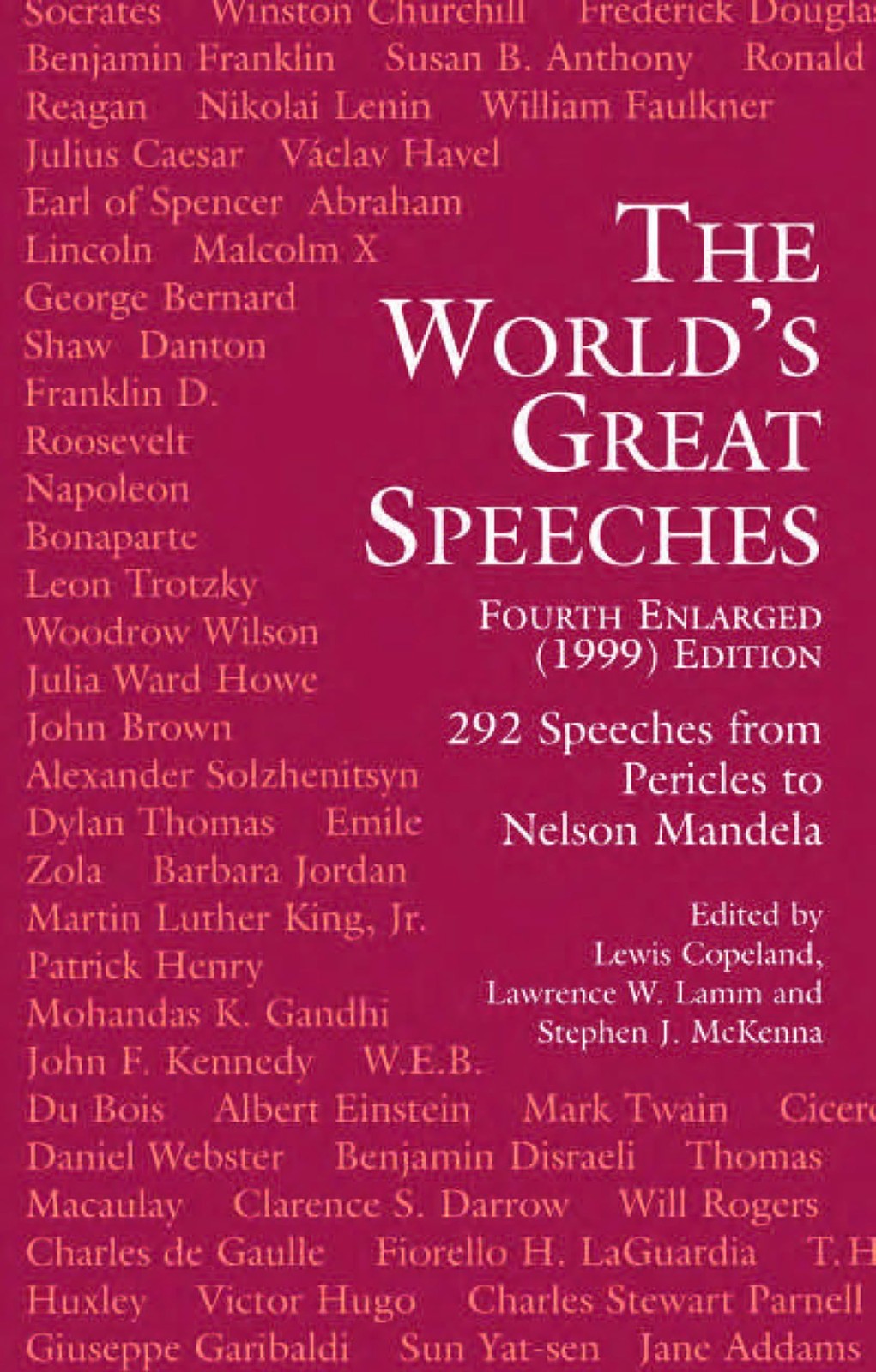 The World\'s Great Speeches: Fourth Enlarged (1999) Edition