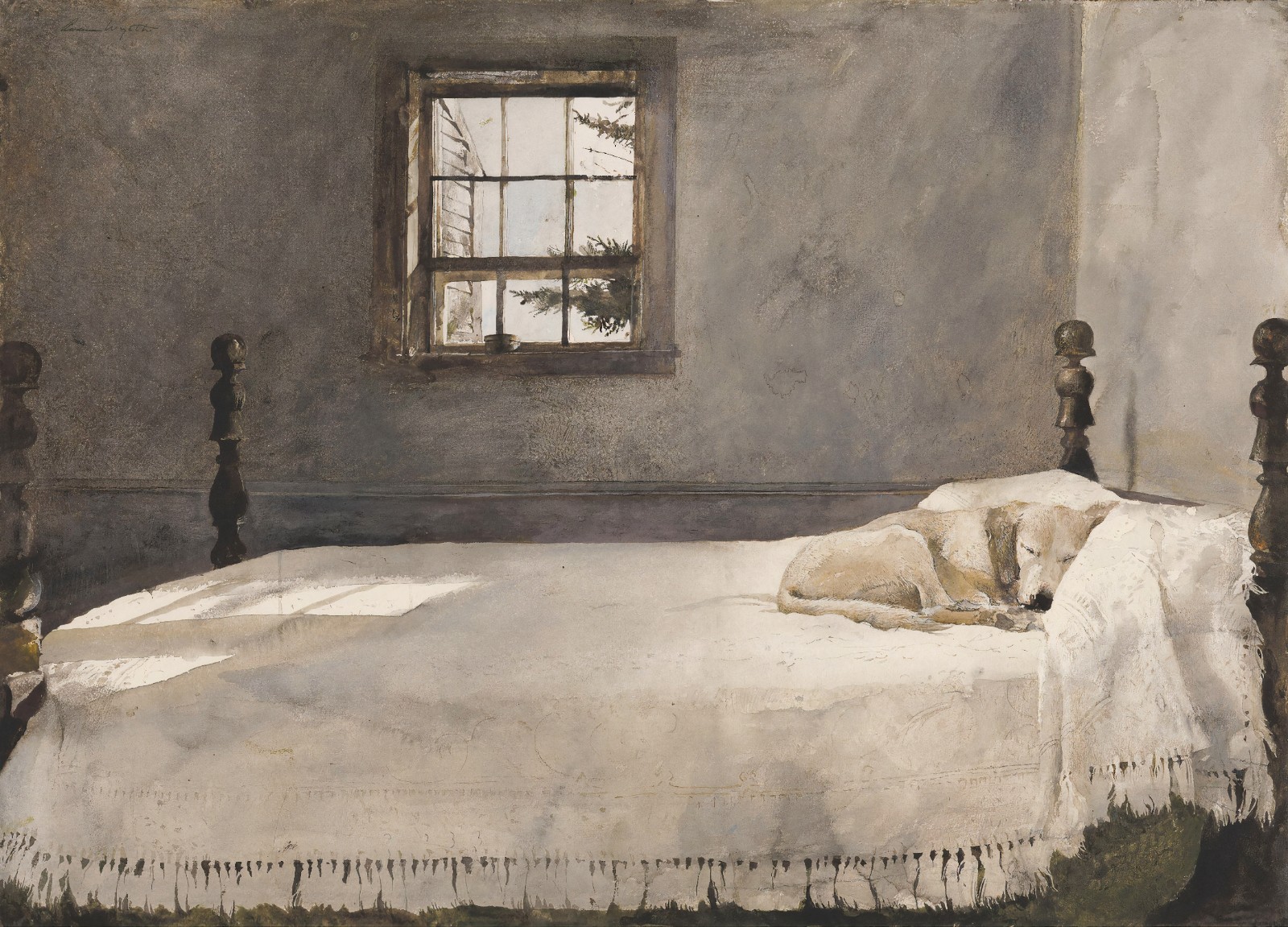 Andrew Wyeth: Master Bedroom 22x30 Archival Quality Fine Art Print
