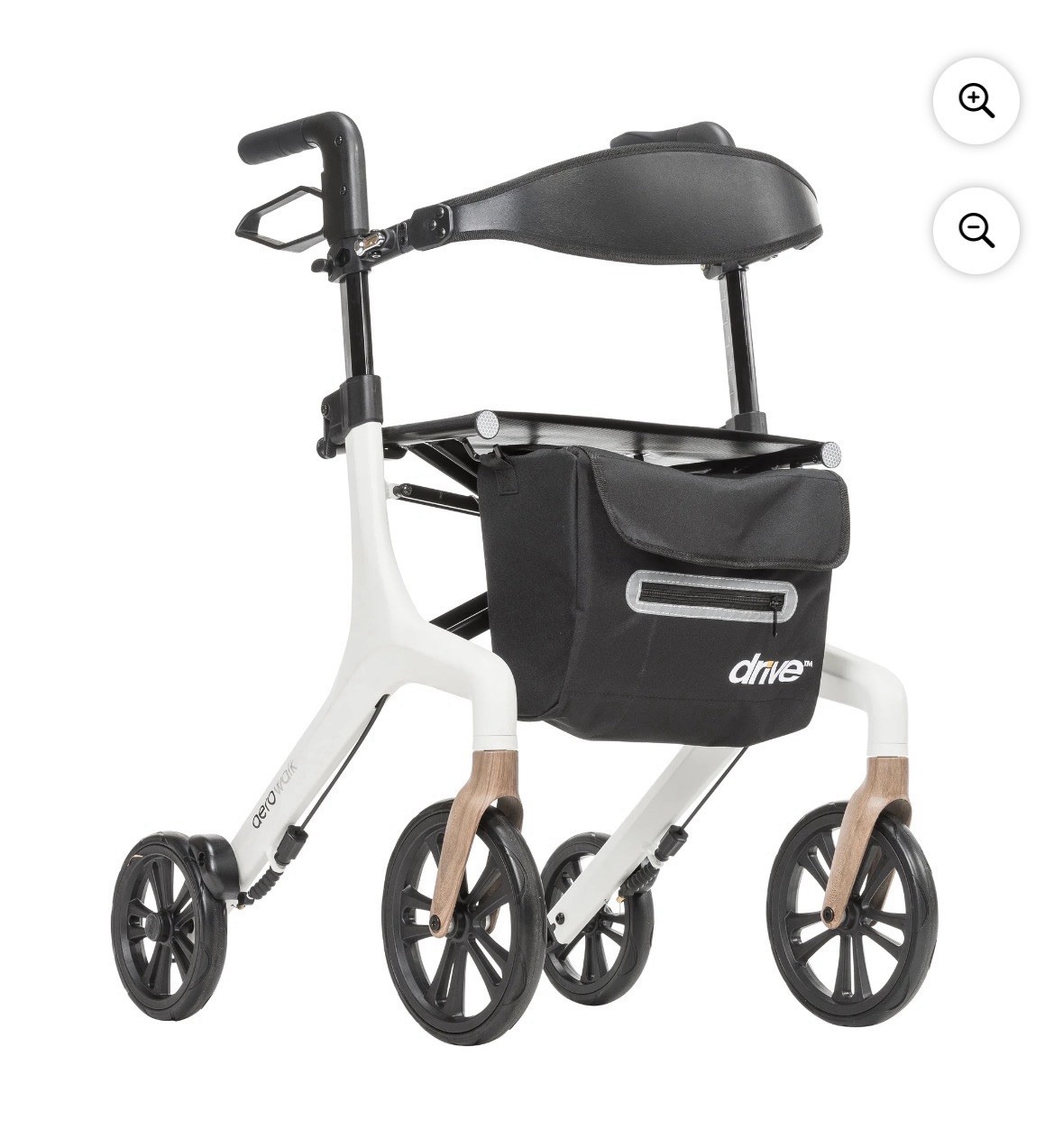 Drive Medical AeroWalk Ultra-Lite Rollator, 15.2 lb, 23\ Drive Medical AeroWalk Ultra-Lite Rollator, 15.2 lb, 23\