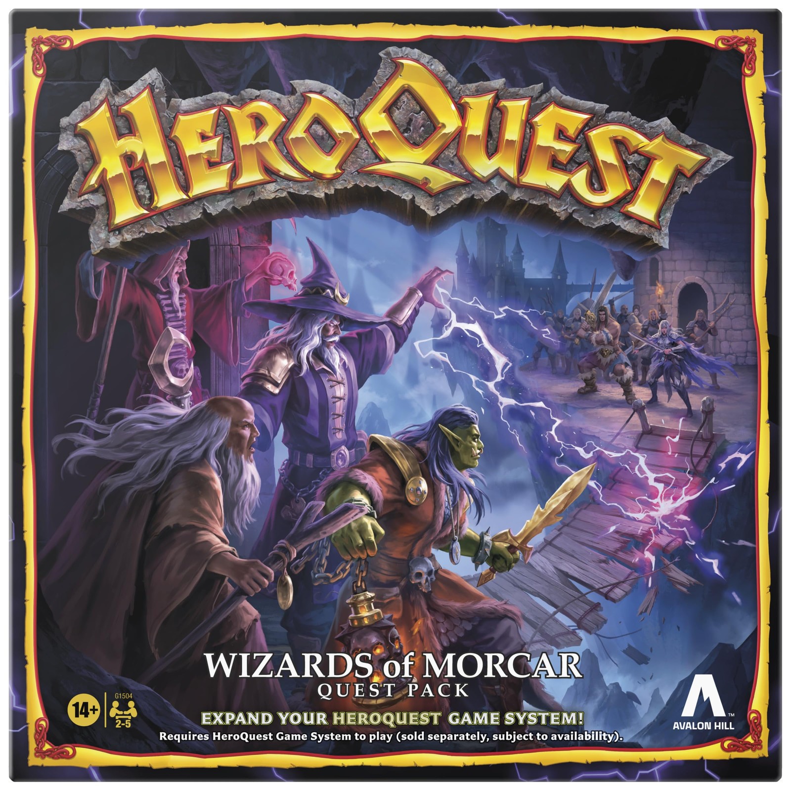 Avalon Hill HeroQuest Wizards of Morcar Quest Pack (Requires HeroQuest Game Syst Avalon Hill HeroQuest Wizards of Morcar Quest Pack (Requires HeroQuest Game Syst
