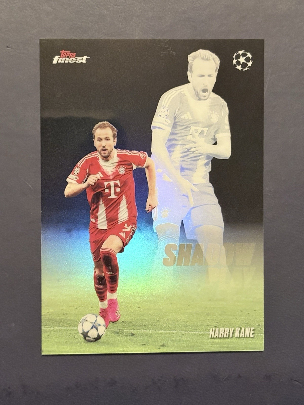 Harry Kane 2025-26 Topps Finest UCC Shadow Play #SH-5 Bayern Munich England