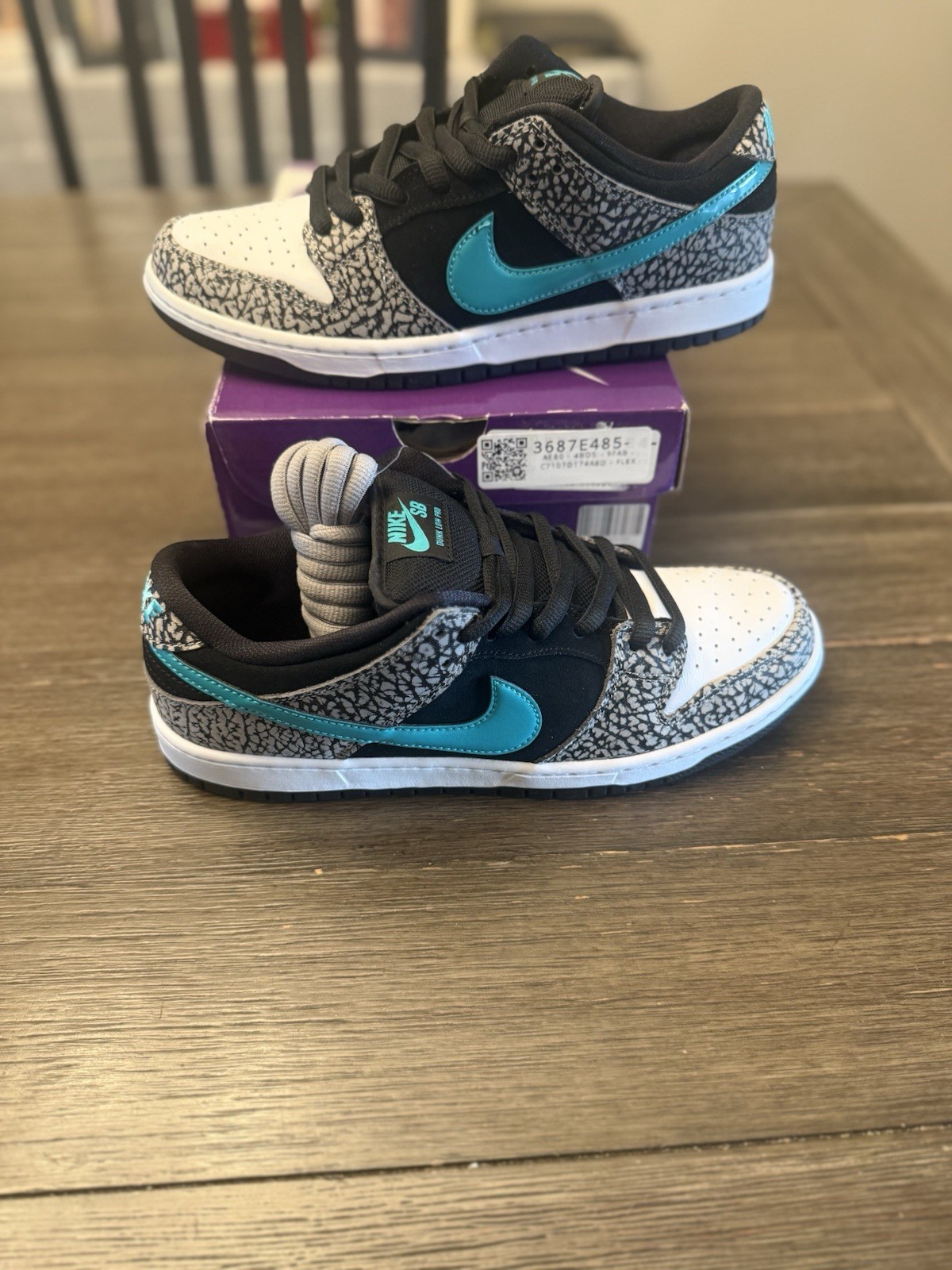 Size 9 - Nike Dunk Pro SB Low Atmos Elephant