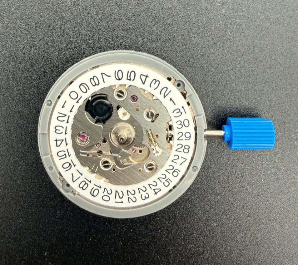 Genuine Japanese TMI NH35 Automatic Movement White Date 3 O’Clock USA Fast Ship