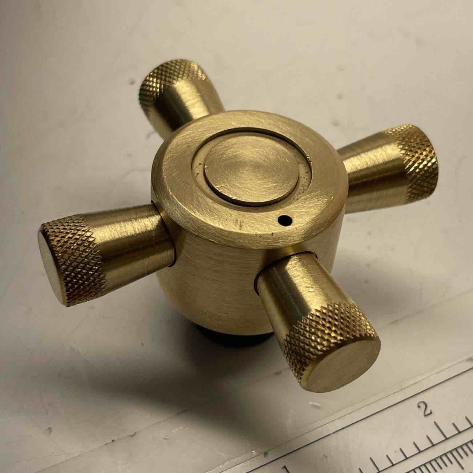 AGA Elise Antique Brass Knobs Pack Of 9