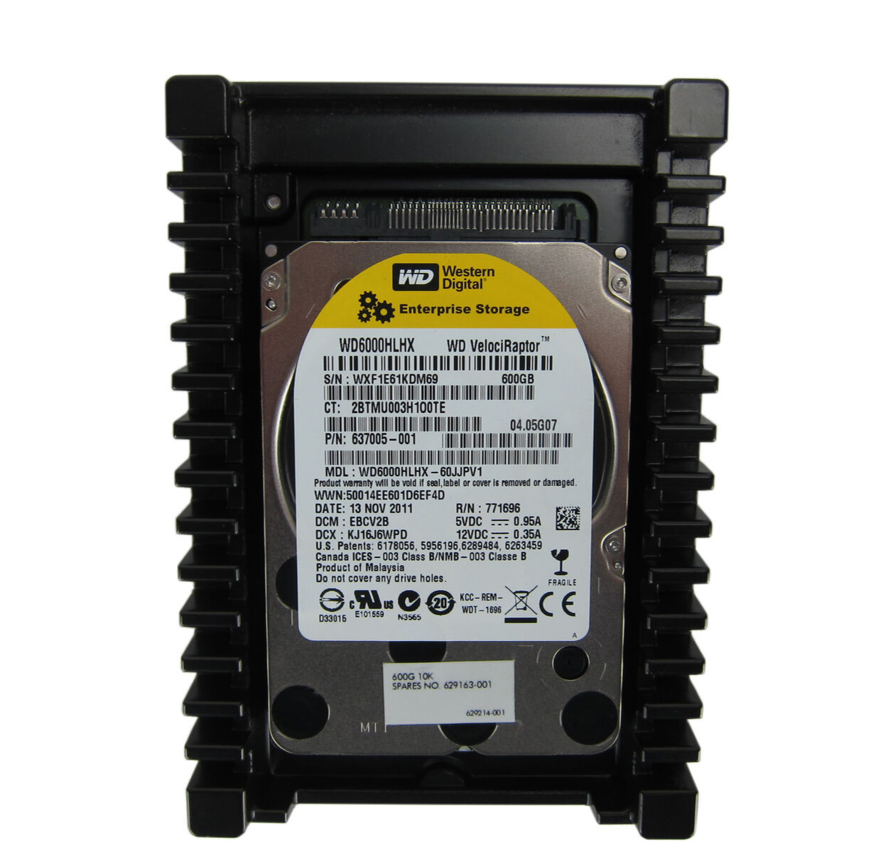 HP 600GB 10K RPM SATA 3.5\