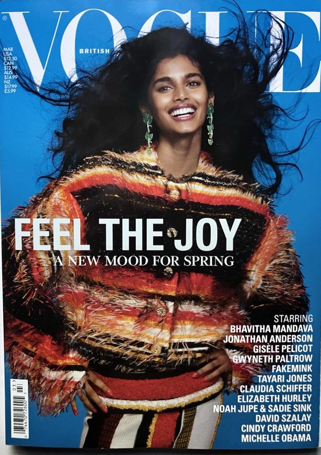 British Vogue March 2026 Bhavitha Mandava