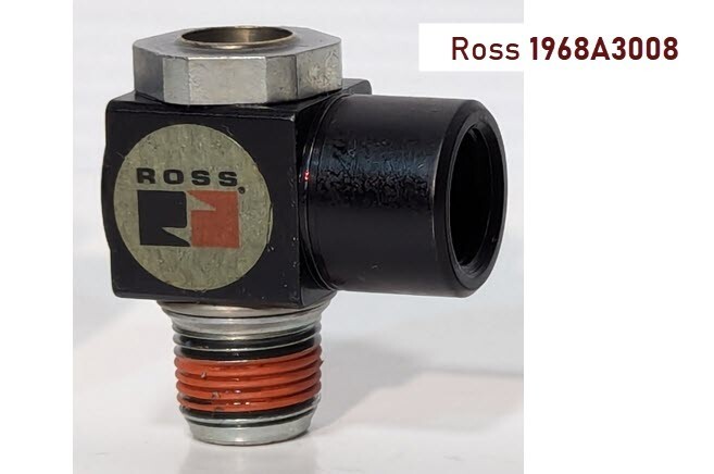 Ross 1968A3008 Flow Control Valve, 3/8\