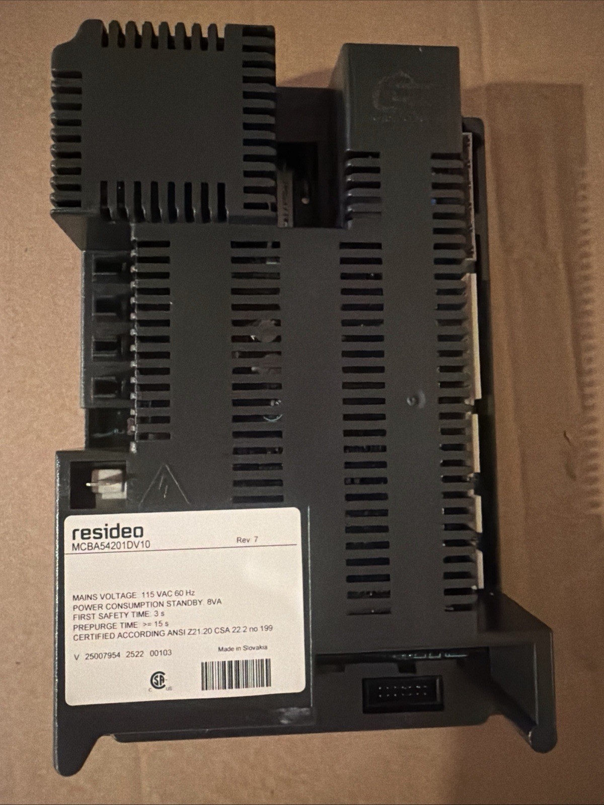 Resideo Honeywell MCBA54201DV10B Boiler Control Board OEM New Triangle Tube