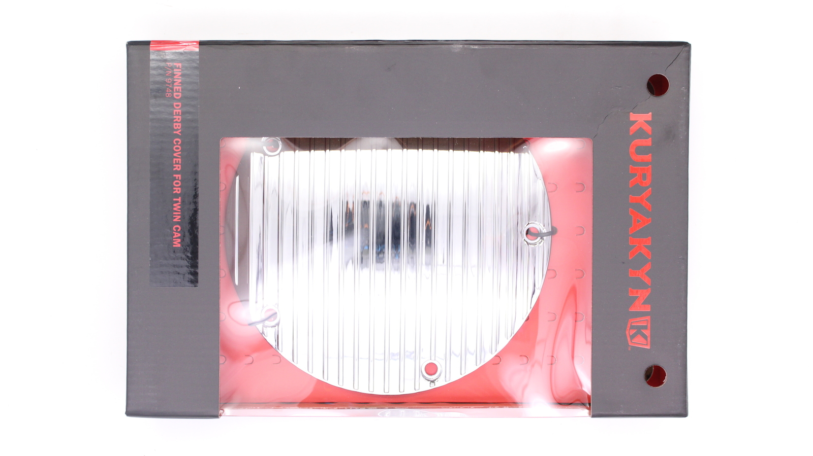 Kuryakyn Finned Derby Cover Part Number - 9748