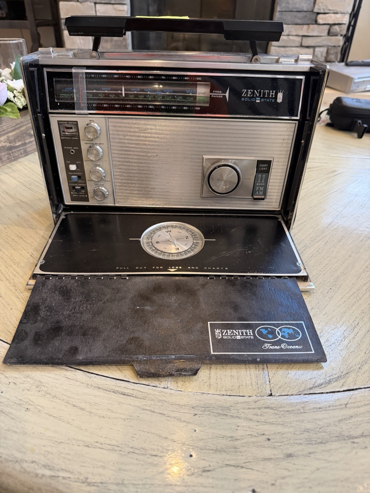 Vintage Zenith Royal Trans-Oceanic Shortwave Radio D7000Y Manual Amazing Sound