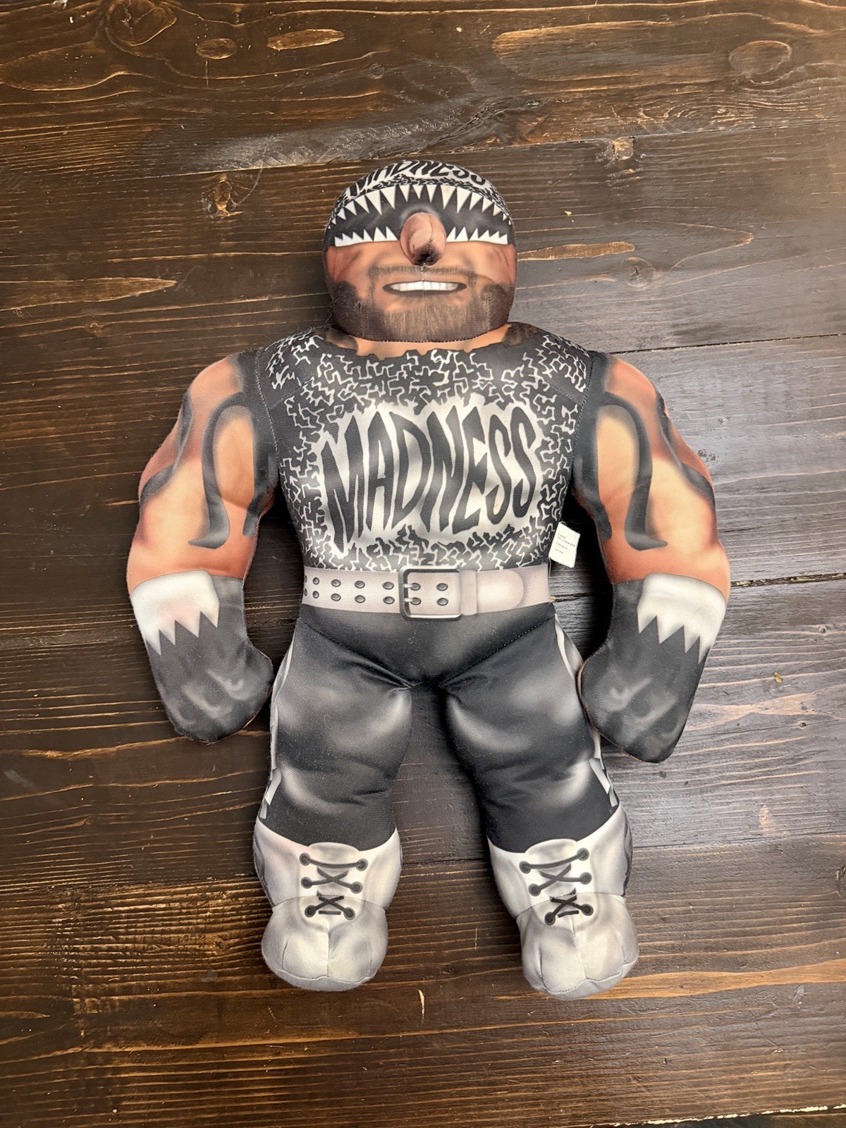 Macho Man Randy Savage Wrestling Buddy Vintage 1998 WCW NWO WWE 21” - Untested