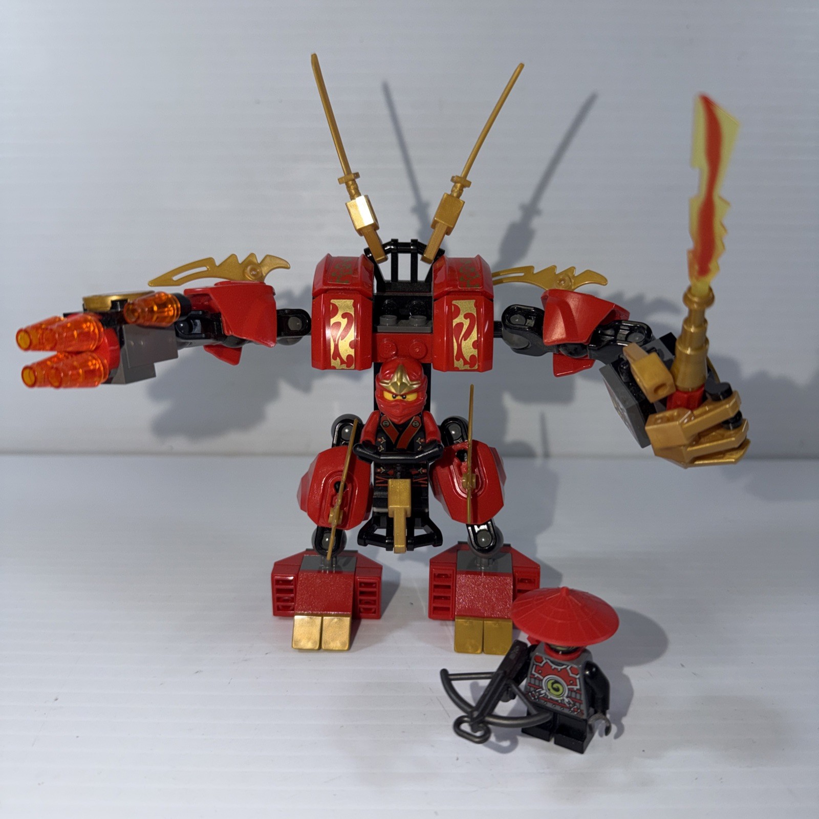 LEGO NINJAGO 70500 Kai\'s Fire Mech 100% Complete Set with Minifigures
