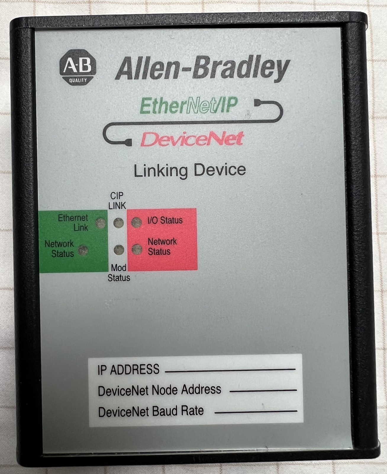 Allen Bradley 1788-EN2DN Series A EtherNet/IP to DeviceNet Linking Device