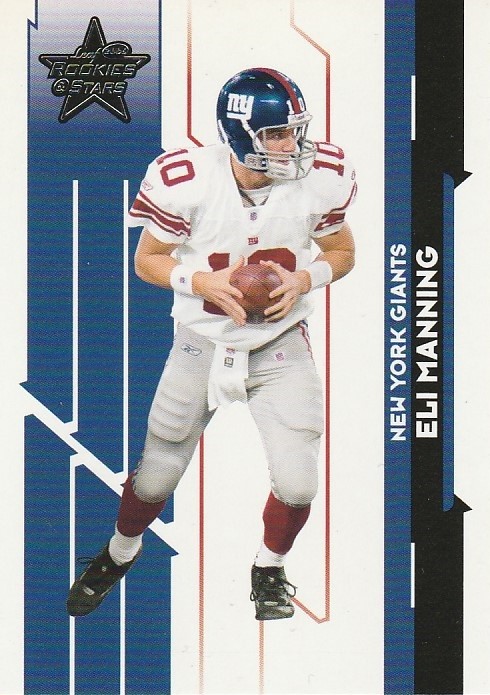 2006 Leaf Rookies and Stars #69 Eli Manning - FB