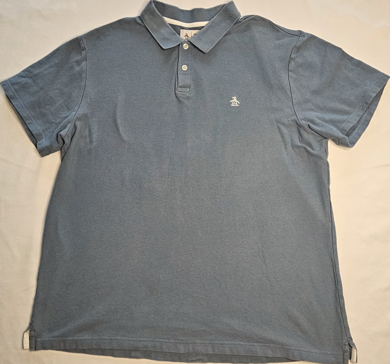 Mens Original Penguin Short Sleeve Blue Polo Shirt Size XL - NICE Mens Original Penguin Short Sleeve Blue Polo Shirt Size XL - NICE
