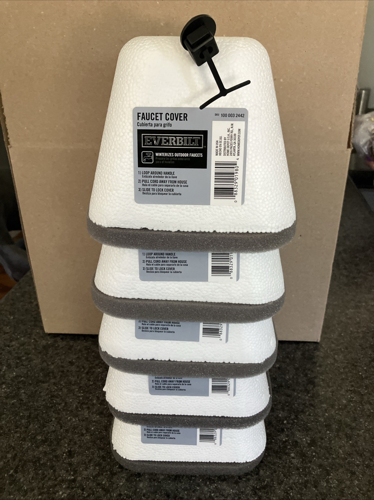 Everbilt Standard Outdoor Faucet Covers - Five (5) Pack