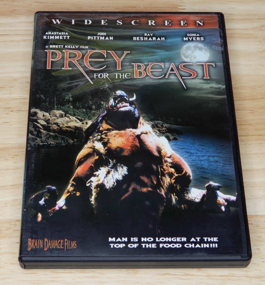 Prey for the Beast (DVD, 2008, Brain Damage Films) Horror Film Prey for the Beast (DVD, 2008, Brain Damage Films) Horror Film