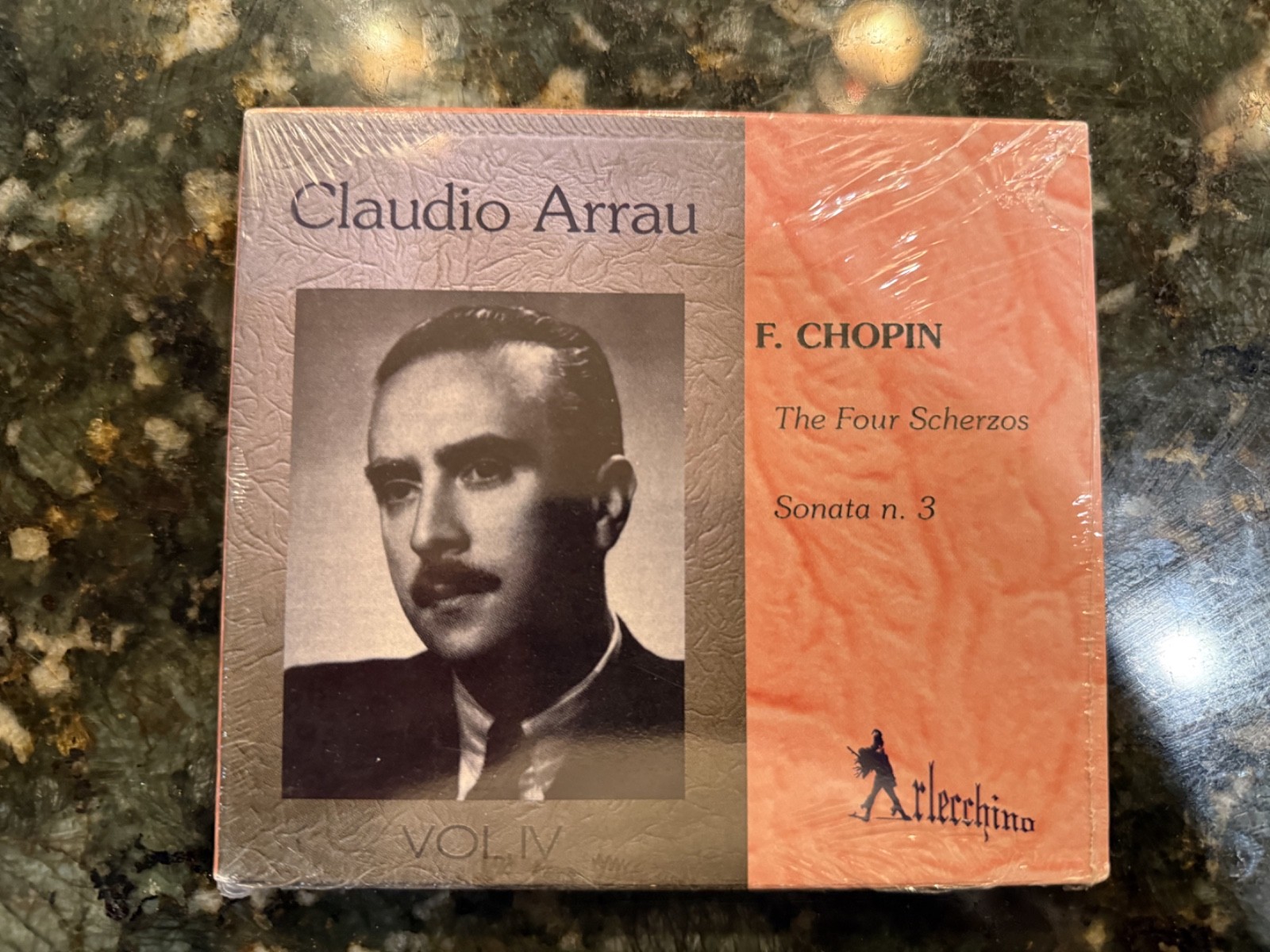 Chopin Scherzos, Sonata 3, Claudio Arrau, Arlecchino RARE Chopin Scherzos, Sonata 3, Claudio Arrau, Arlecchino RARE