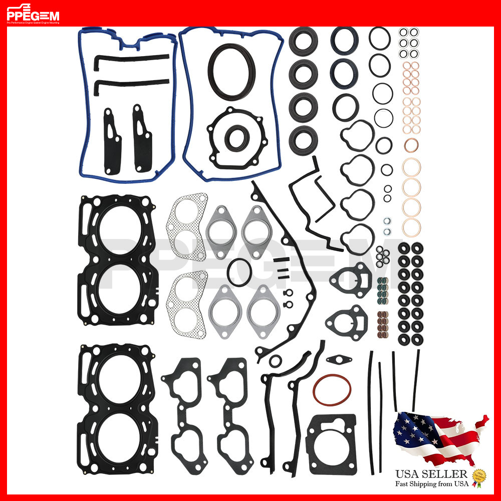 MLS FULL GASKET KIT FOR SUBARU EJ20-T DOHC IMPREZA FORESTER 2.0 LTR