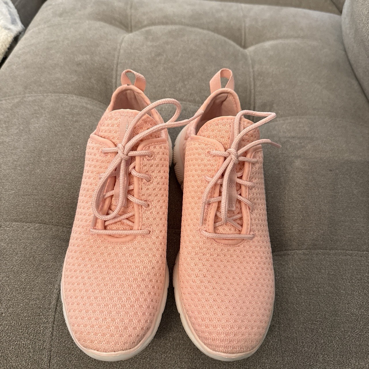 Light Pink Skechers Air Cooled Memory Foam Sneakers Light Pink Skechers Air Cooled Memory Foam Sneakers