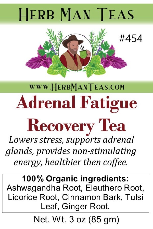 ADRENAL FATIGUE TEA #454  | Smooth Energy for Burnout | No Caffeine, No Crash