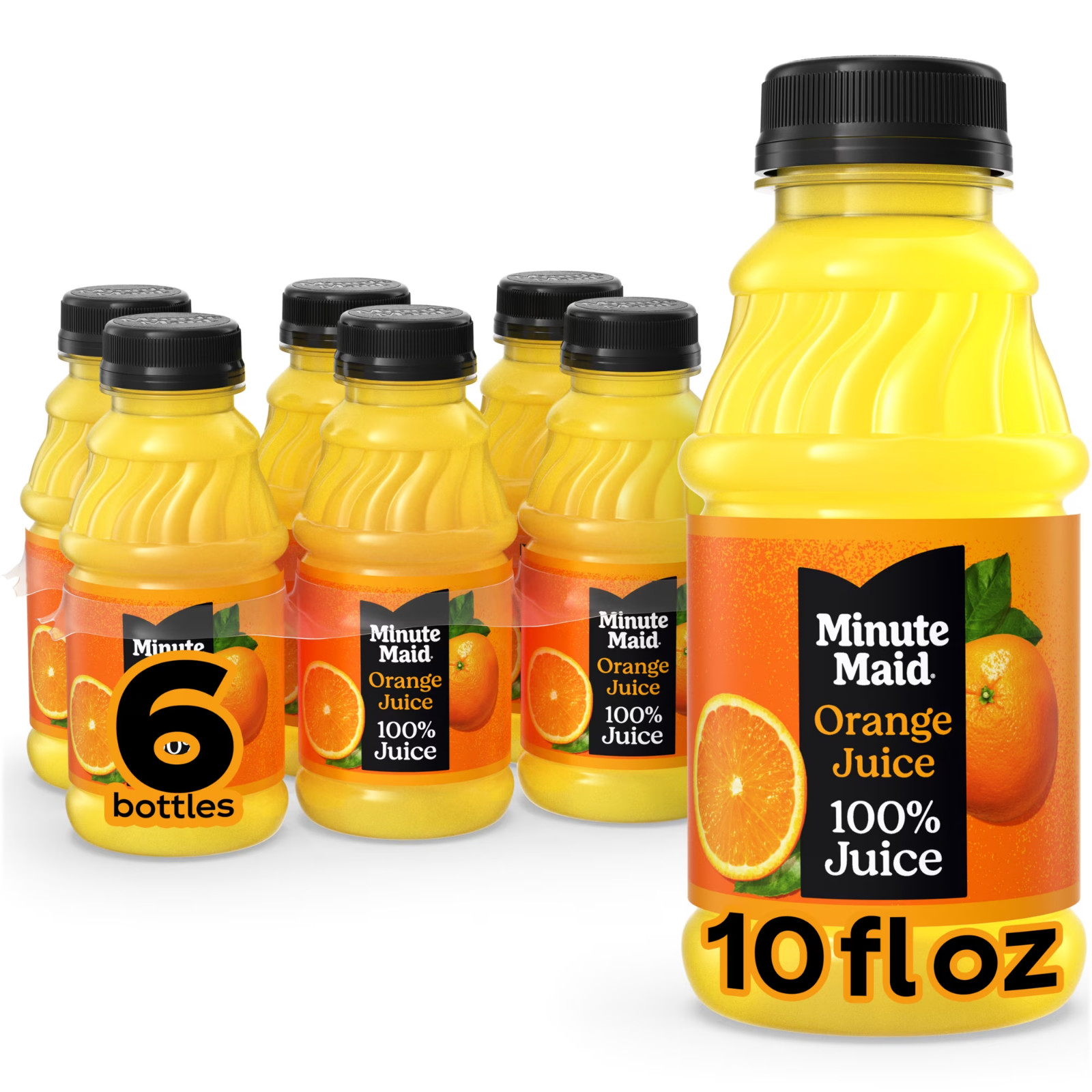 Minute Maid Orange Juice Bottles (10 fl oz 6 Pack)..FREE & FAST SHIPPING@