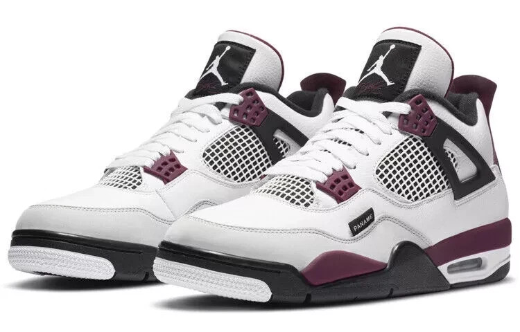 Jordan 4 Retro Paris Saint-Germain Bordeaux Size US 7-12 (Men Size)