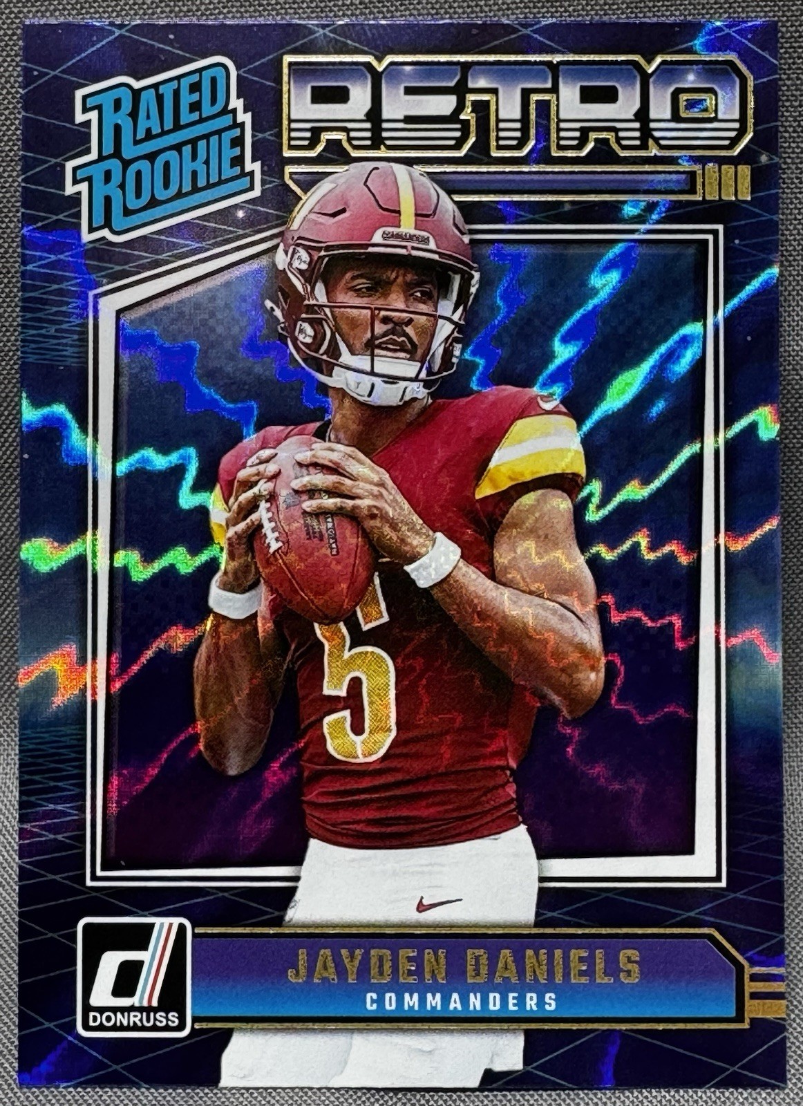 2024 Panini Donruss - Rated Rookie Retro Jayden Daniels #11 Commanders