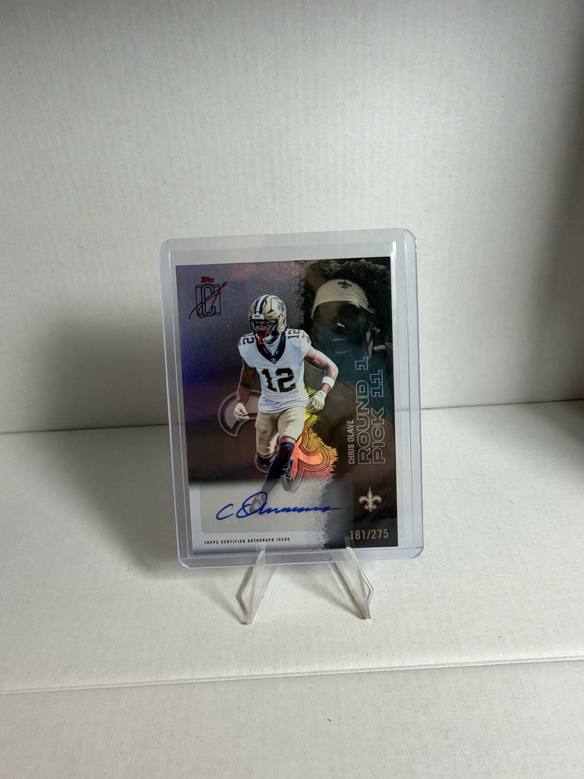 2025 Topps Signature Class - Chris Olave #39 Silver Autographs /275 (AU)