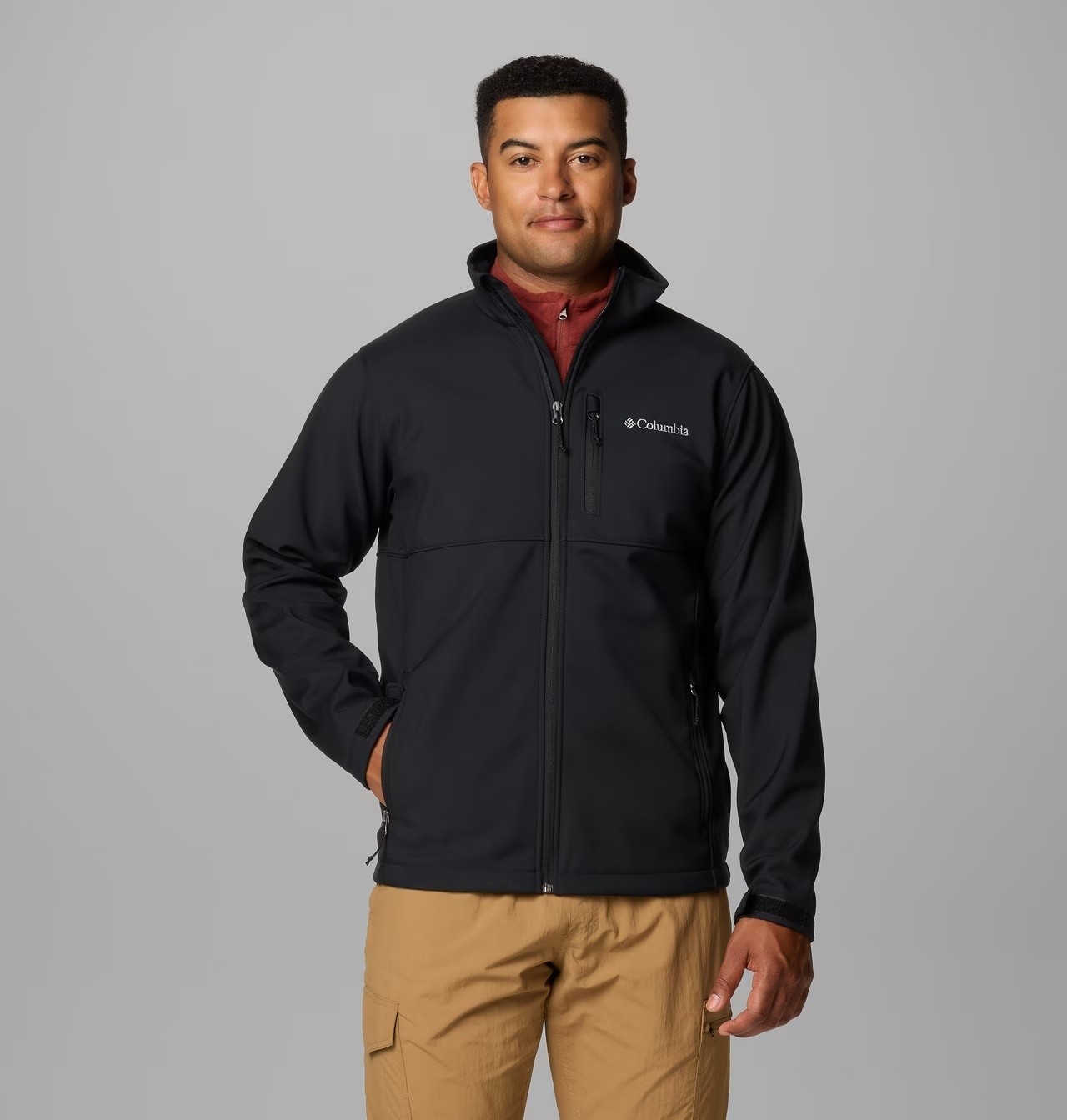 Columbia Mens Ascender Softshell Jacket / FULL SIZE - NEW