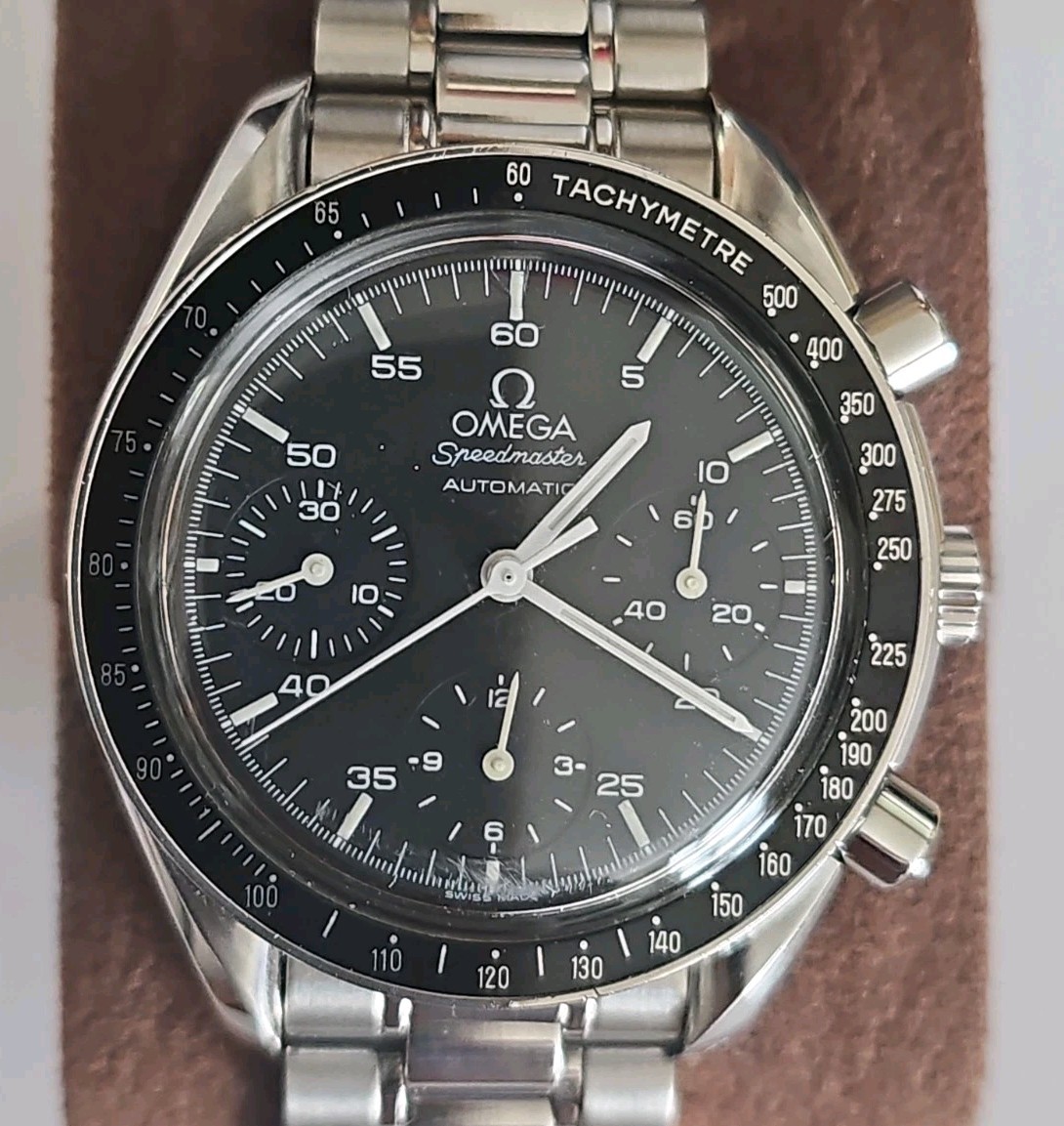 Omega Speedmaster Reduced 39mm Black Dial Fixed Bezel 3510.50 Omega Speedmaster Reduced 39mm Black Dial Fixed Bezel 3510.50