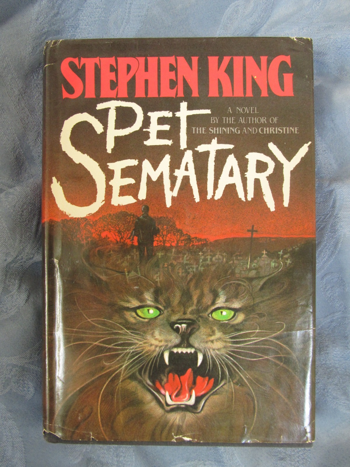 Stephen King Pet Sematary Doubleday 1983 1st True First Edition Y38 HC DJ