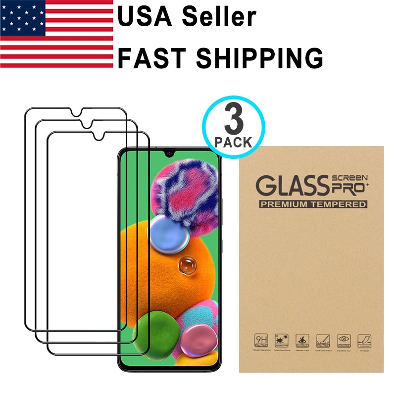 3PK Tempered Glass Screen Protector for Samsung A52 52S 53 54 55 56 71 90 5G/UW 3PK Tempered Glass Screen Protector for Samsung A52 52S 53 54 55 56 71 90 5G/UW