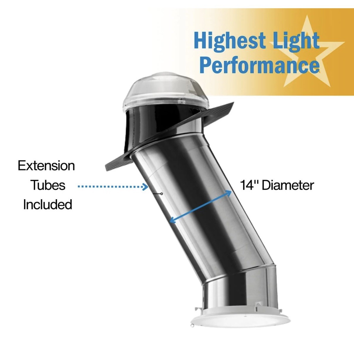 Solatube Skylight Kit w/ Extension Tubes (10\ Solatube Skylight Kit w/ Extension Tubes (10\