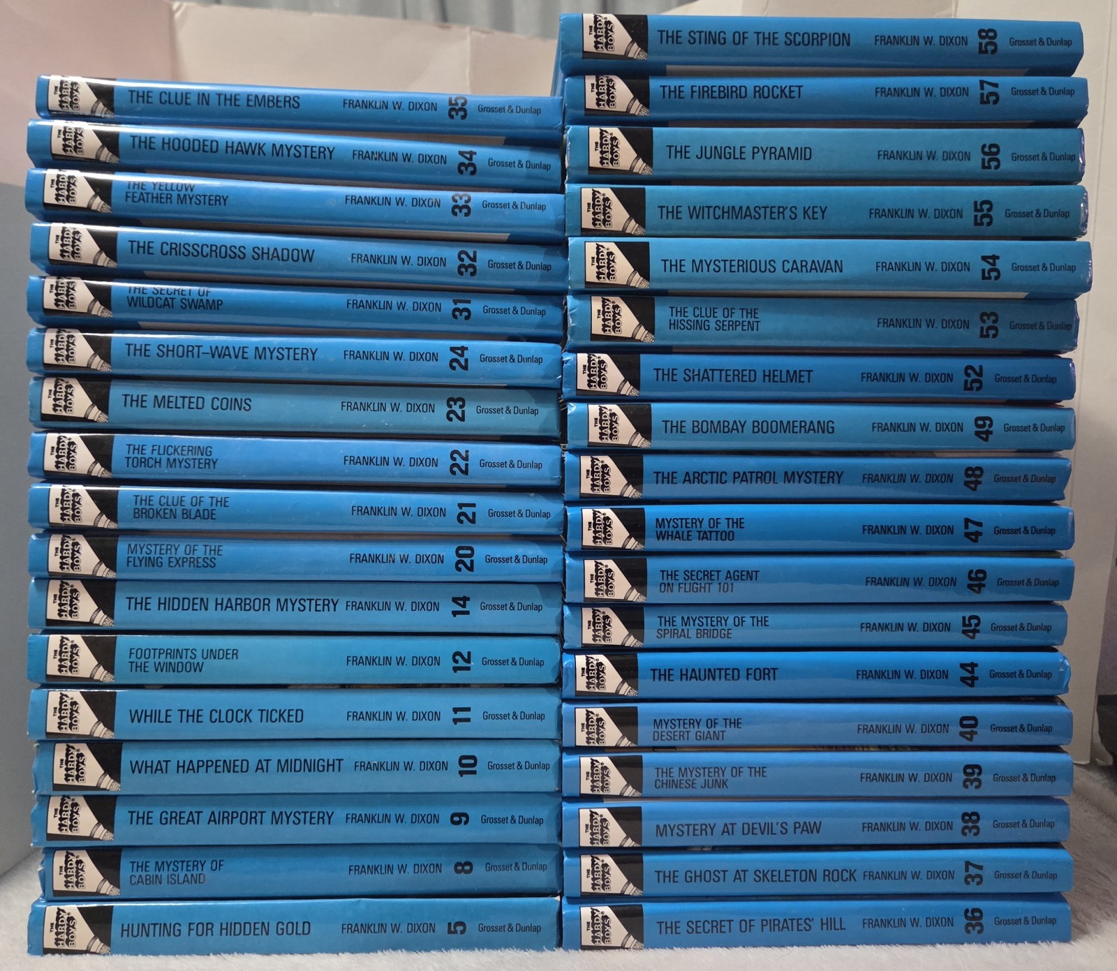 🔥🔥VINTAGE HARDY BOYS MYSTERY STORIES 