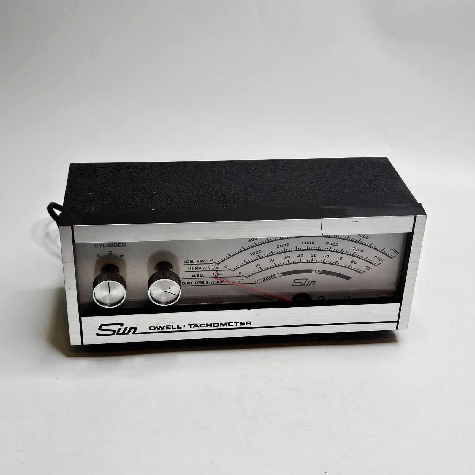 Vintage Sun Dwell Tachometer CP-7601 Tune-up Automotive Engine Tester Car Tool Vintage Sun Dwell Tachometer CP-7601 Tune-up Automotive Engine Tester Car Tool