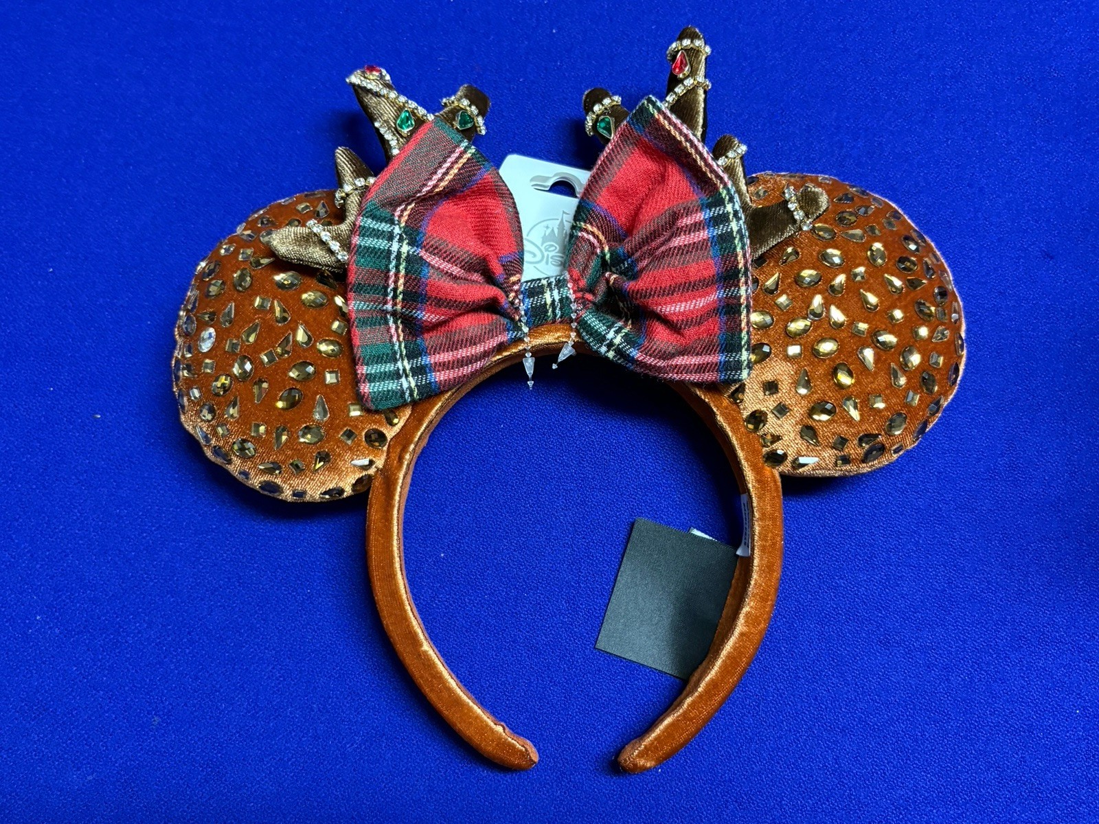 2025 Disney Parks Baublebar Christmas Reindeer Ear Headband Holiday NEW