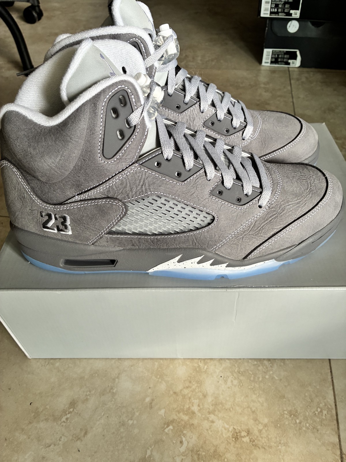 Air Jordan 5 Retro Wolf Grey 2026 DD0587-002 Mens Size 11.5 New DS Air Jordan 5 Retro Wolf Grey 2026 DD0587-002 Mens Size 11.5 New DS