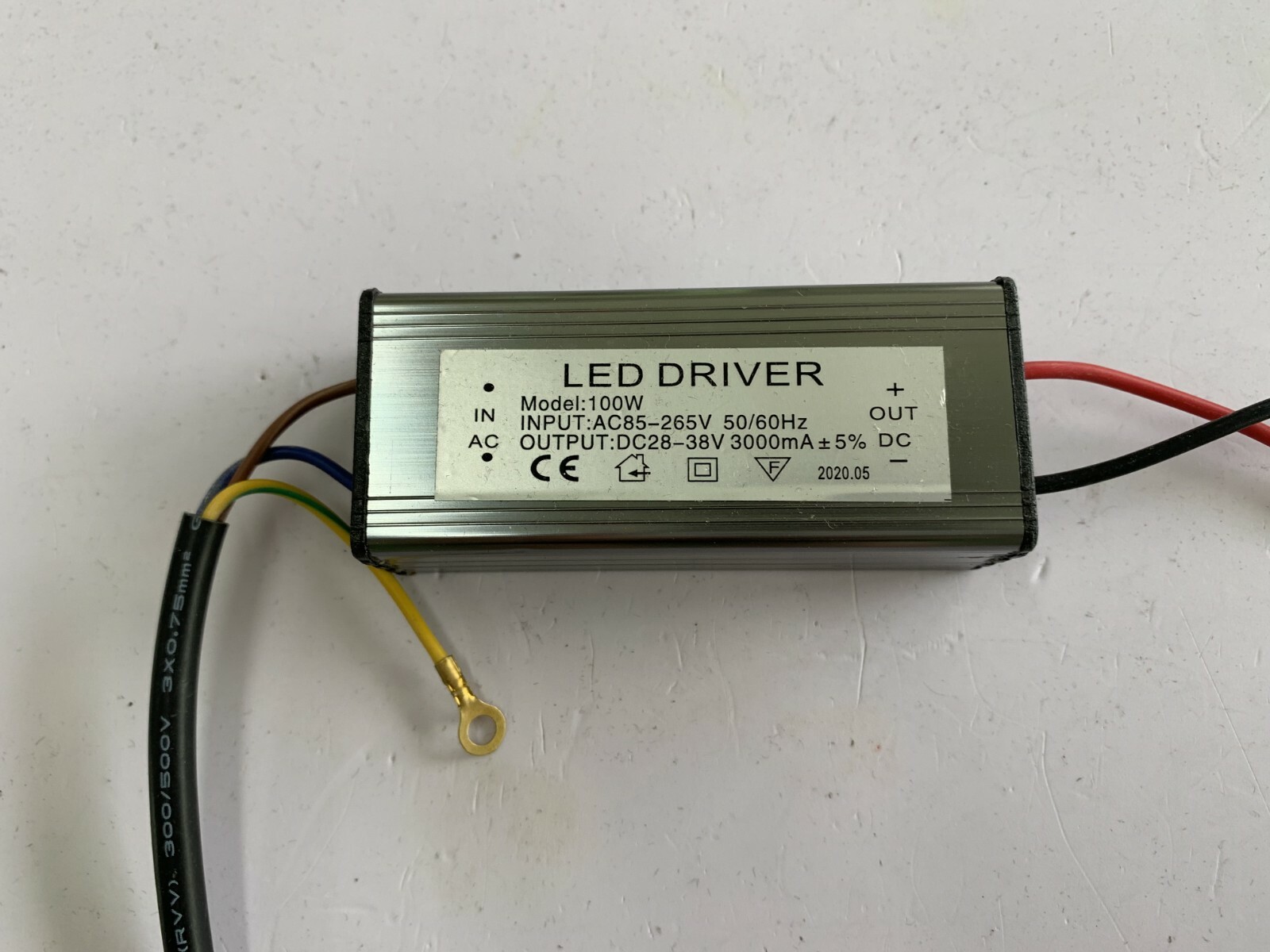 100W LED Driver Adapter Power Supply Transformer Waterproof IP65 DC 28-38V