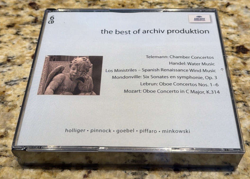 THE BEST OF ARCHIV PRODUKTION 6 DISC CD VARIOUS ARTISTS NEW SEALED FATBOX THE BEST OF ARCHIV PRODUKTION 6 DISC CD VARIOUS ARTISTS NEW SEALED FATBOX
