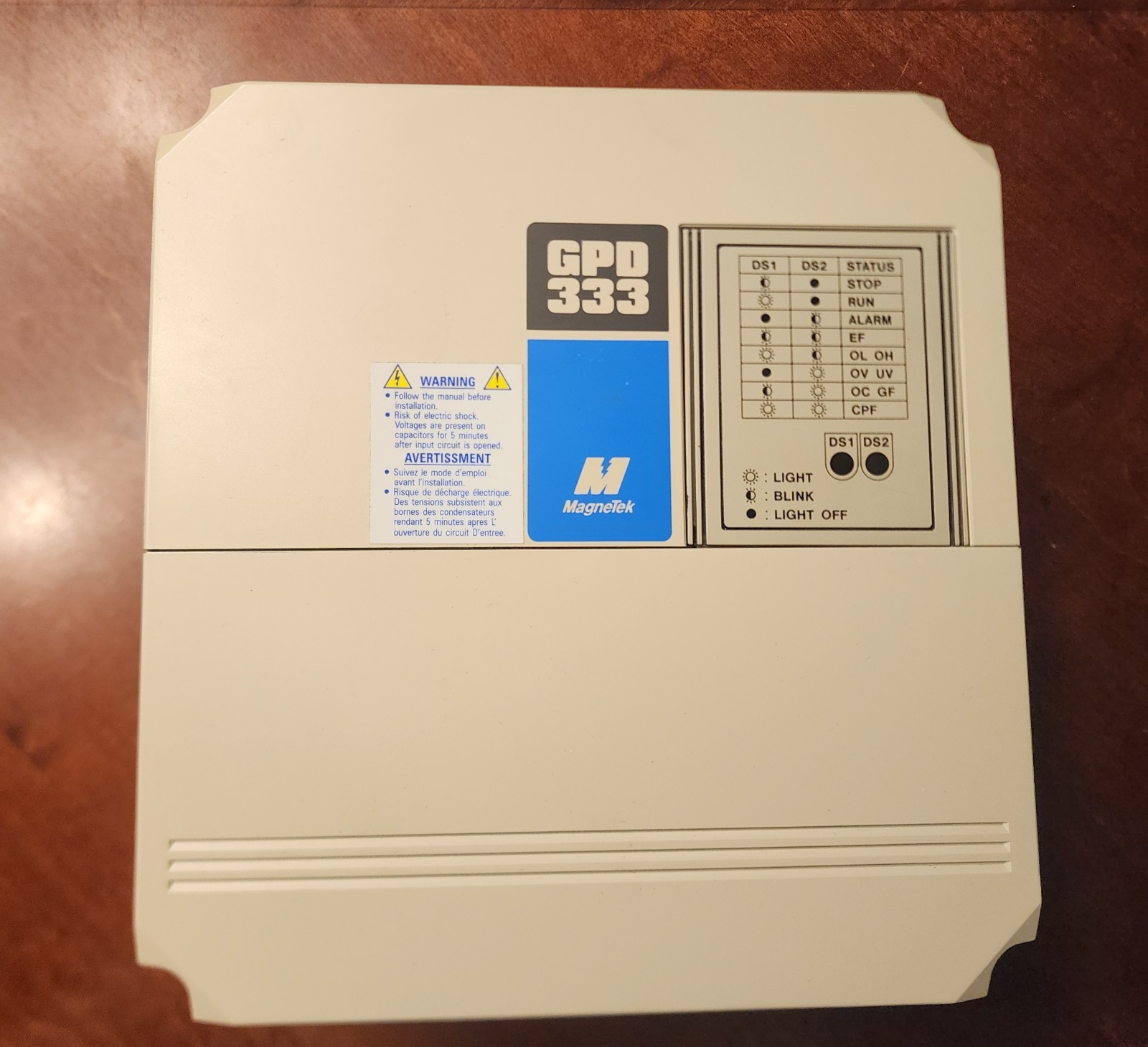 MAGNETEK GPD333-DS045 Motor Controller MAGNETEK GPD333-DS045 Motor Controller