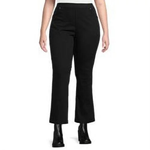 Just My Size JP3962 Plus Size 4-Pocket Stretch Bootcut Jeans - PETITE Length -