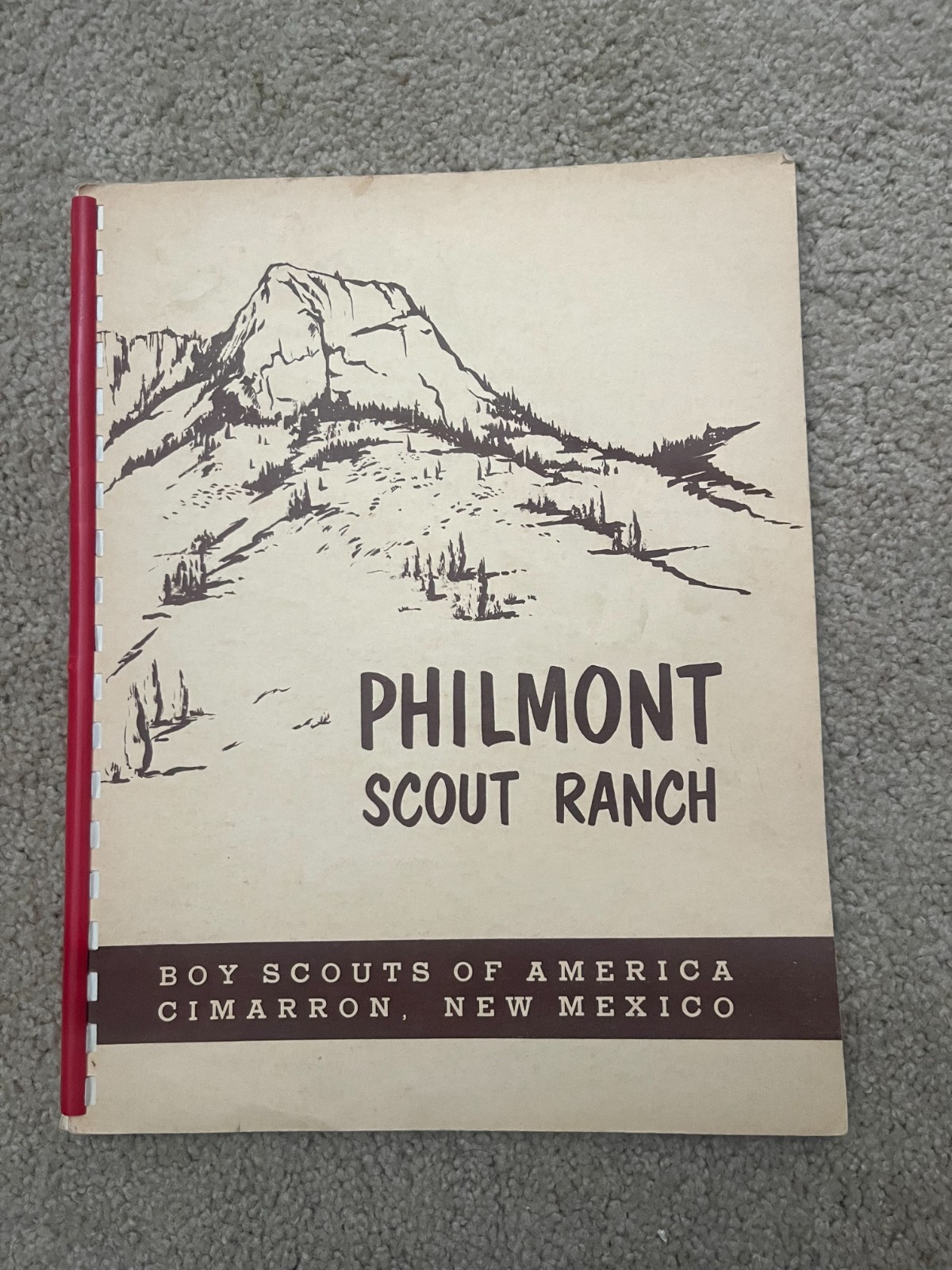 Philmont Scout Ranch Trail Guide 1950s BSA Philmont Scout Ranch Trail Guide 1950s BSA