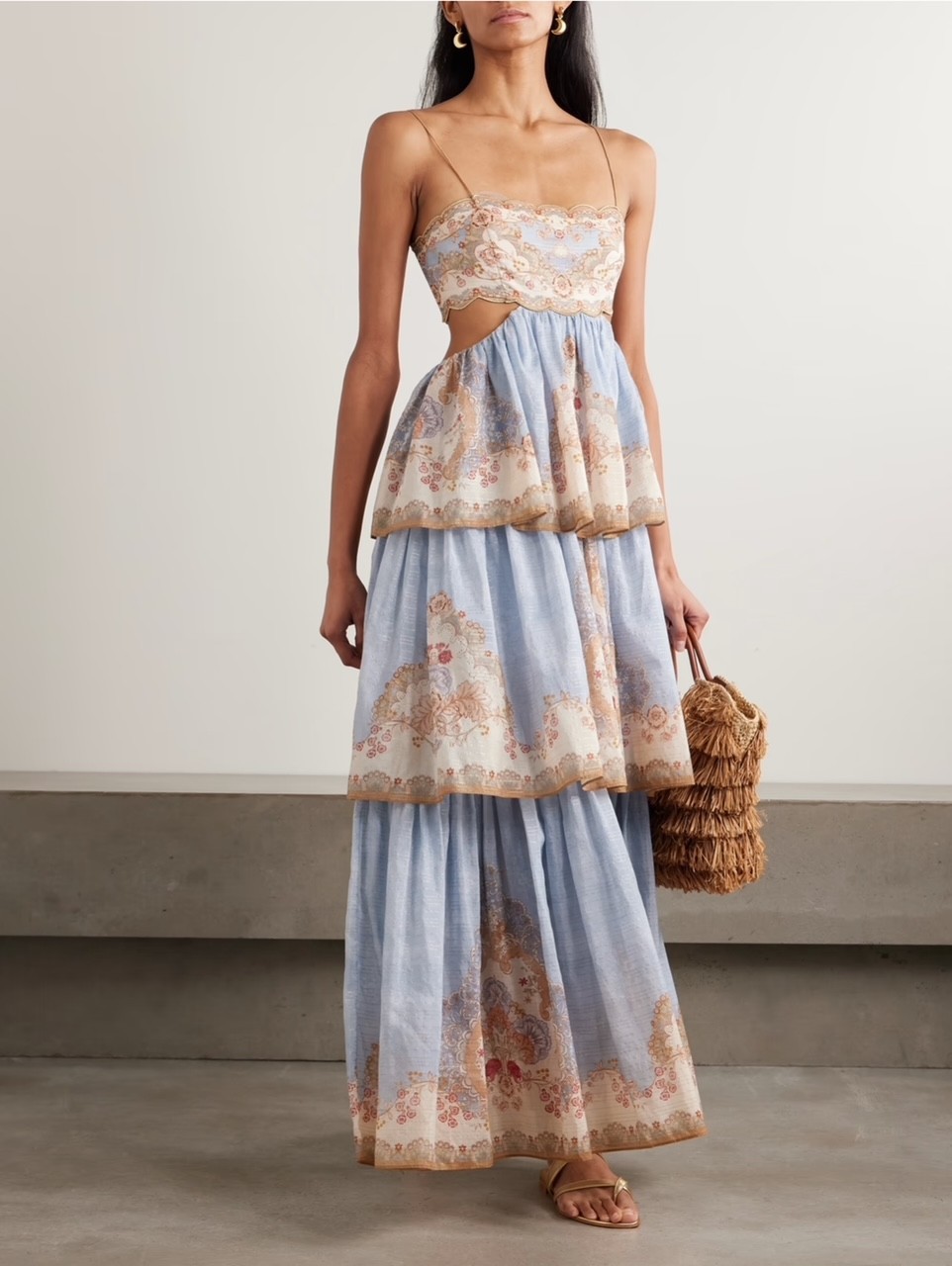 ZIMMERMANN Daylight Tiered Maxi Dress size 1 ZIMMERMANN Daylight Tiered Maxi Dress size 1